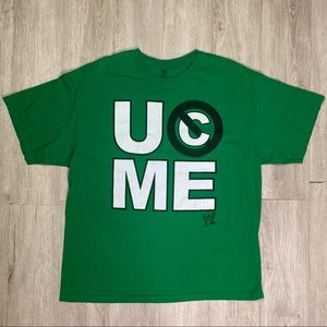 WWE John Cena You Can’t See Me Green Shirt